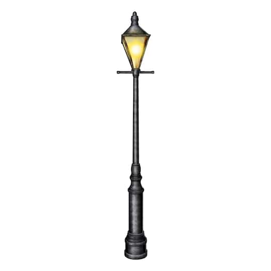 Beistle 6ft. Black Jointed Lamppost
